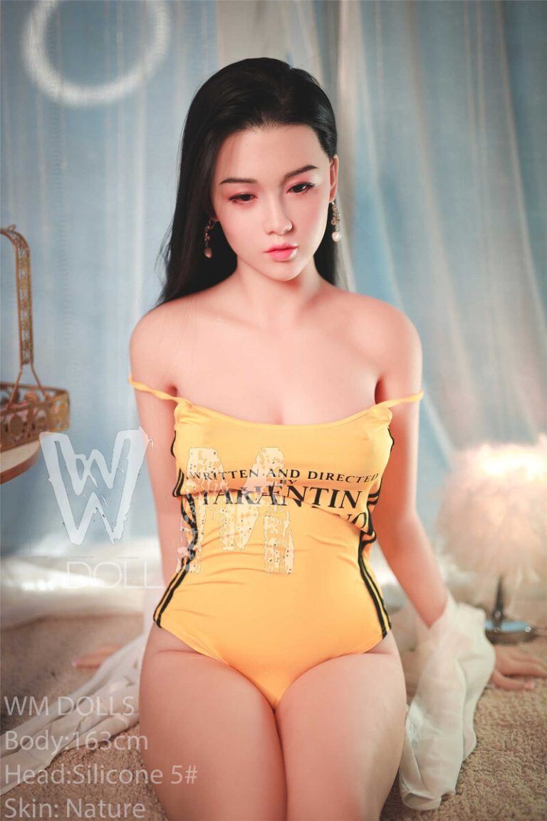 WMDOLL #5 ルキア 163cm セクシーリアル シリコンヘッド＋TPEボディ ラブドール良乳-52