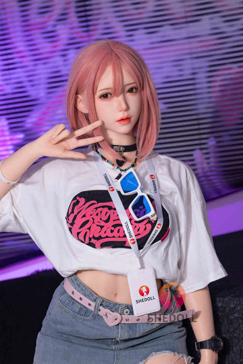 SHEDOLL 楚玥 167cm 熟女 シリコンヘッド＋TPEボディ ラブドール良乳