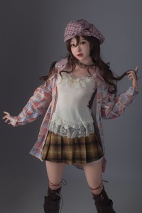 Jiusheng #112B Rina 149cm 熟女 フルシリコン製 ラブドール貧乳【リアルな肌質感】