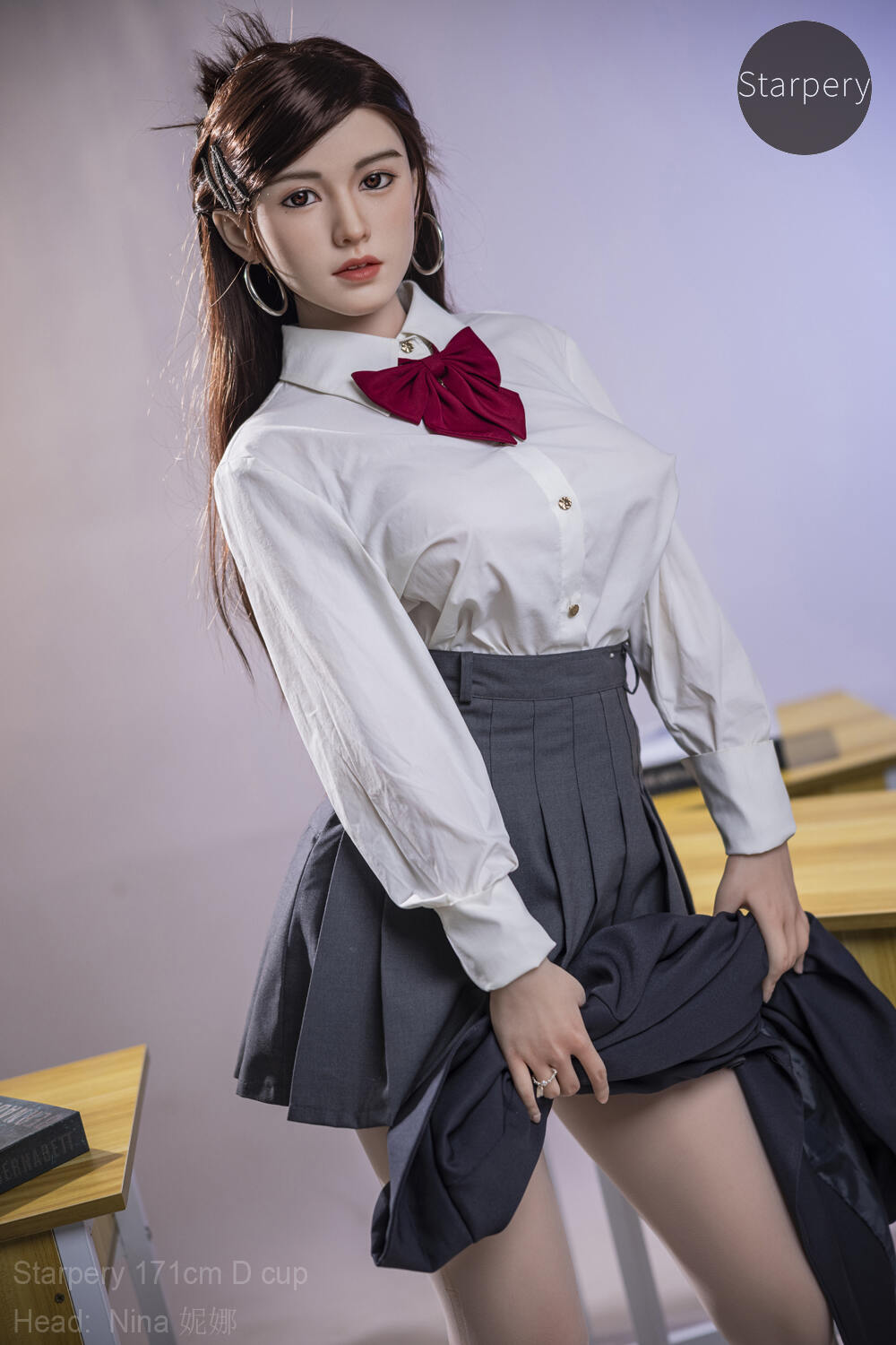 Starpery Foria 171cm 熟女 シリコンヘッド＋TPEボディ ラブドール良乳