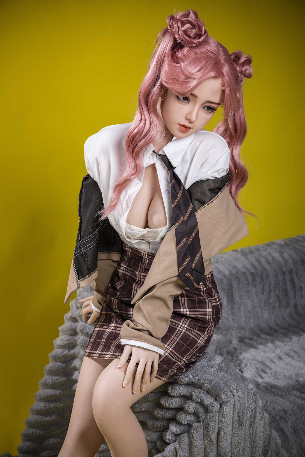 JXDOLL Xlan 150cm 熟女 シリコンヘッド＋TPEボディ ラブドール良乳