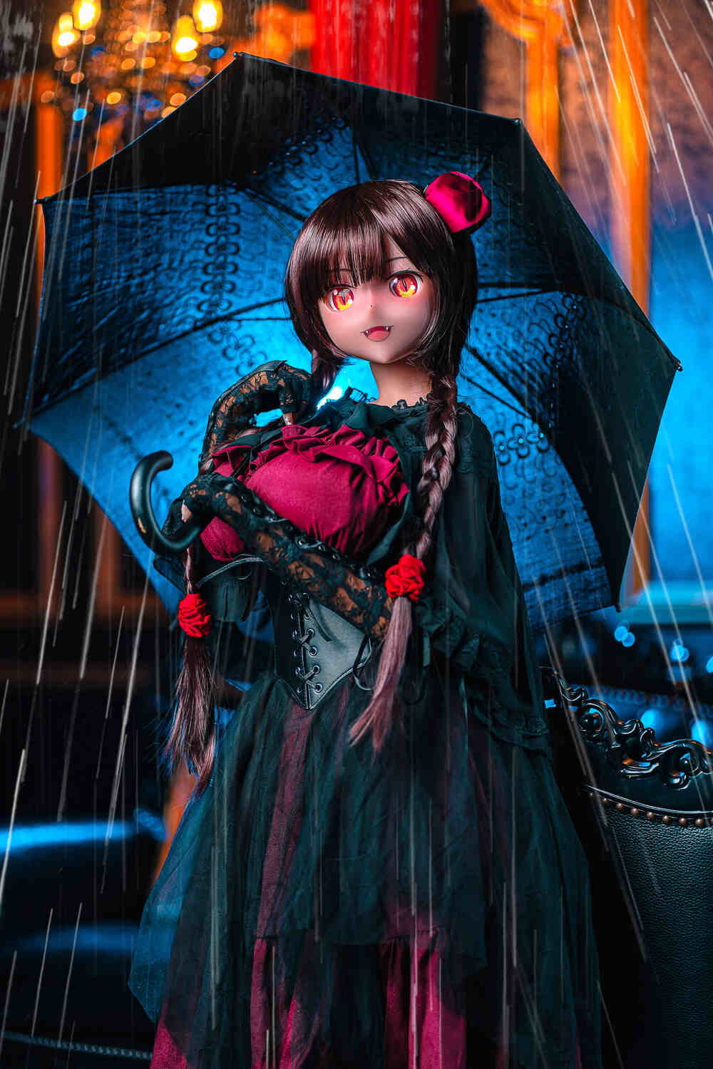 AotumeDoll 碧眼シャンパン 155cm 可愛い TPE製 ラブドール巨乳