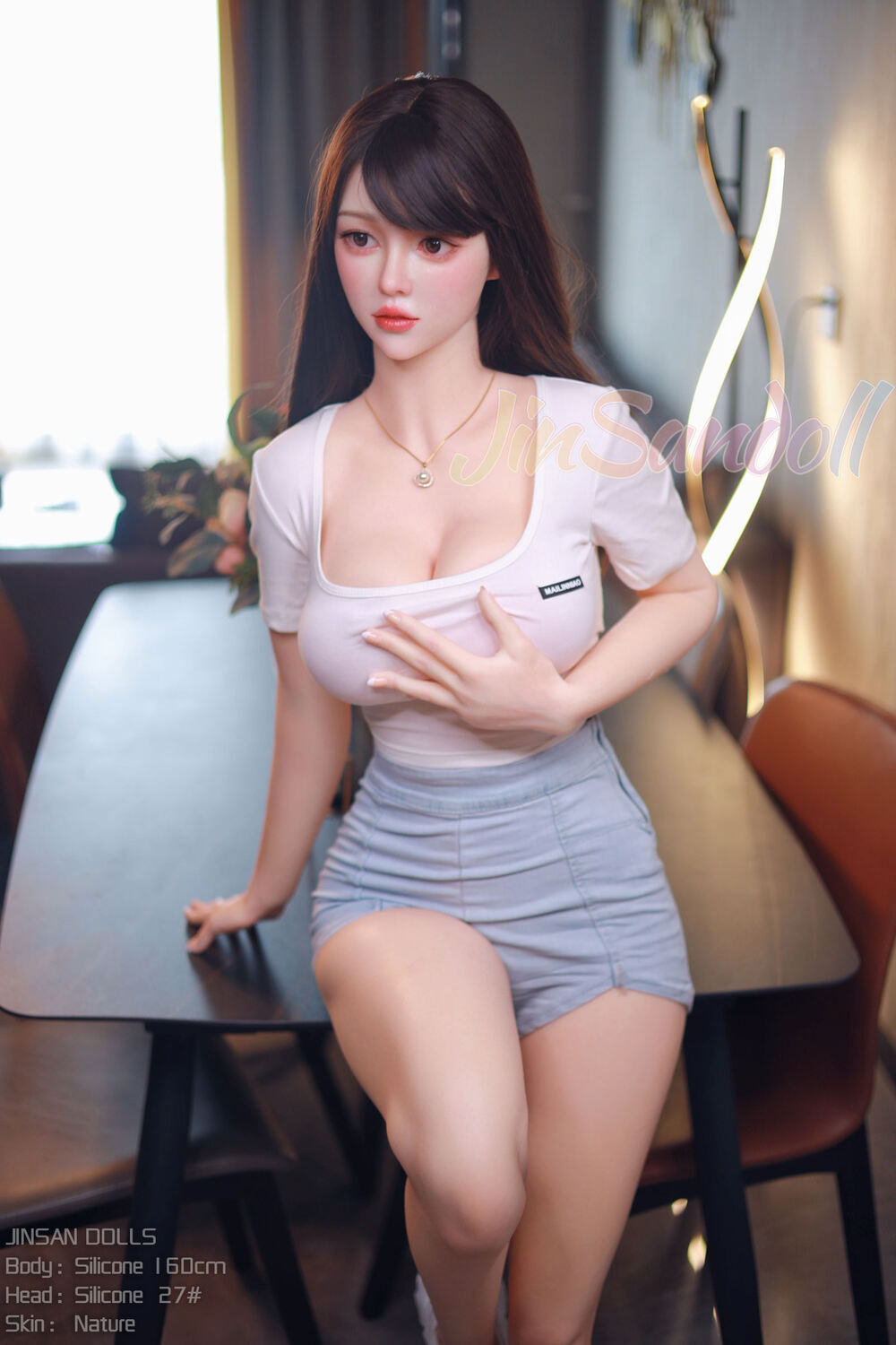 WMDOLL #27 若叶 160cm セクシーリ シリコン製 ラブドール良乳