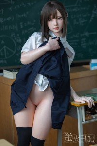 蛍火日記 菜々子 151cm 制服 フルシリコン製 ラブドール貧乳