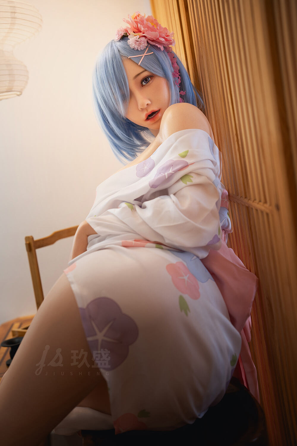 Jiusheng #021 Betty 160cm 可愛い フルシリコン製 ラブドール良乳