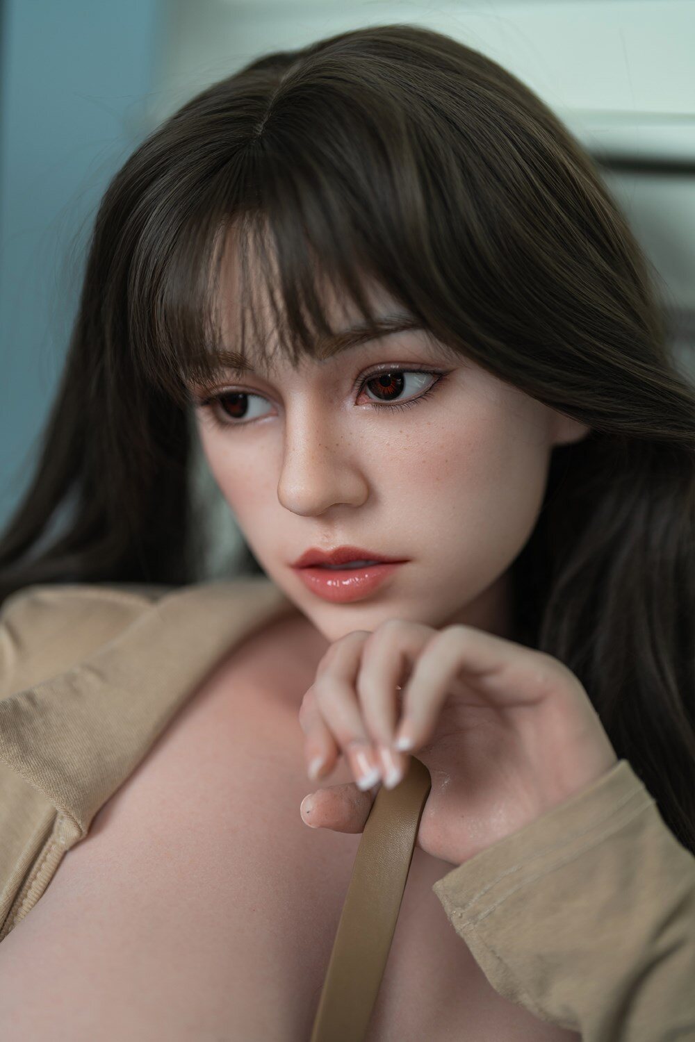 JXDOLL Calie 160cm 熟女 シリコンヘッド＋TPEボディ ラブドール良乳
