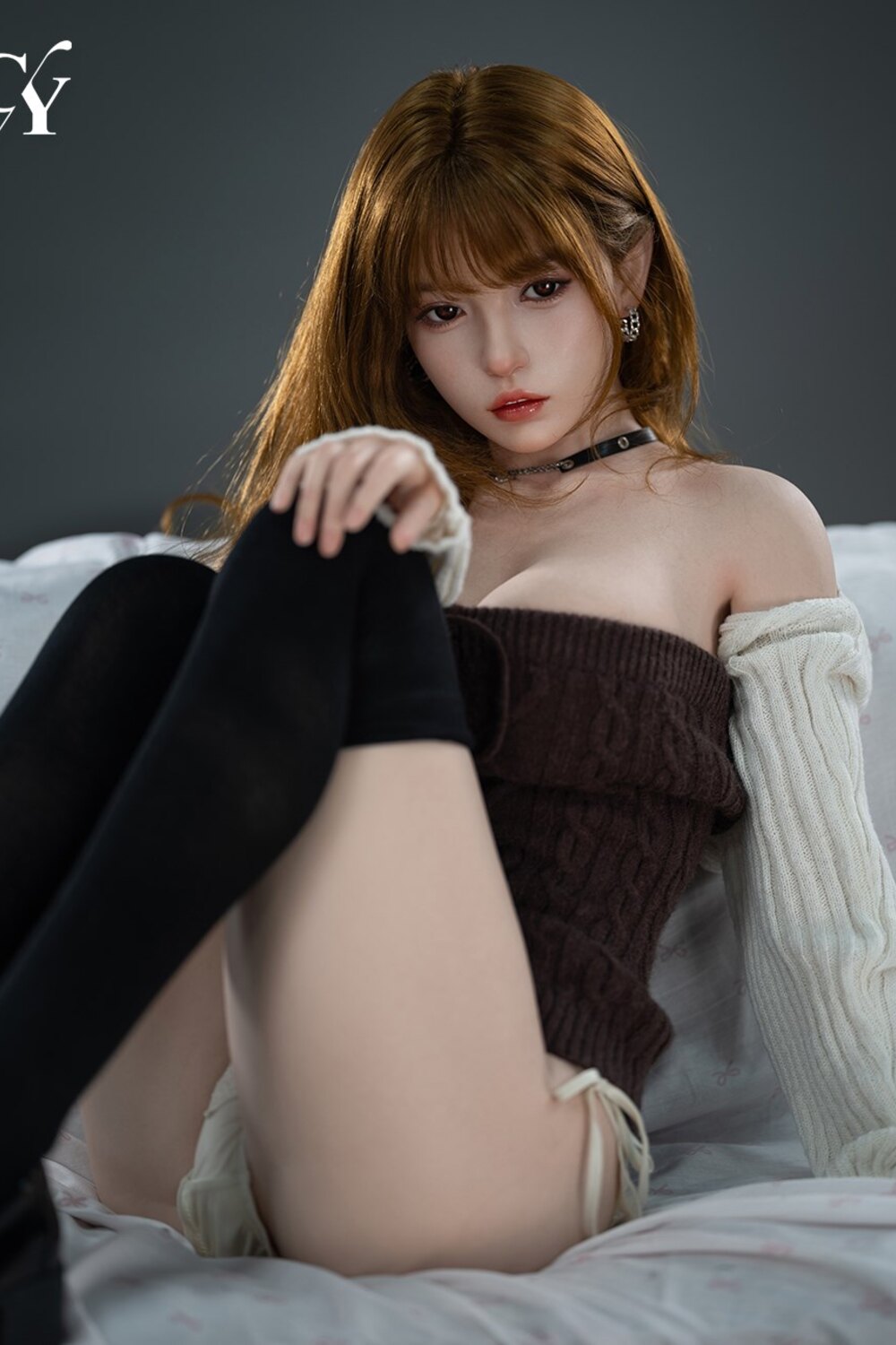 TOP-CYDOLL Liang 157cm 熟女 シリコンヘッド＋TPEボディ ラブドール良乳