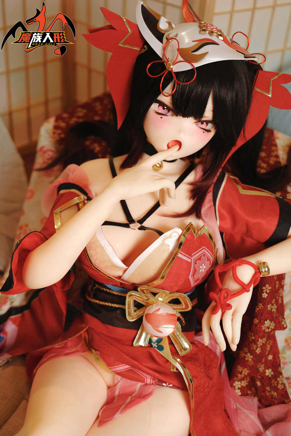 MOZUDoll 星火 148cm セクシー ビニールヘッド＋TPEボディ ラブドール貧乳