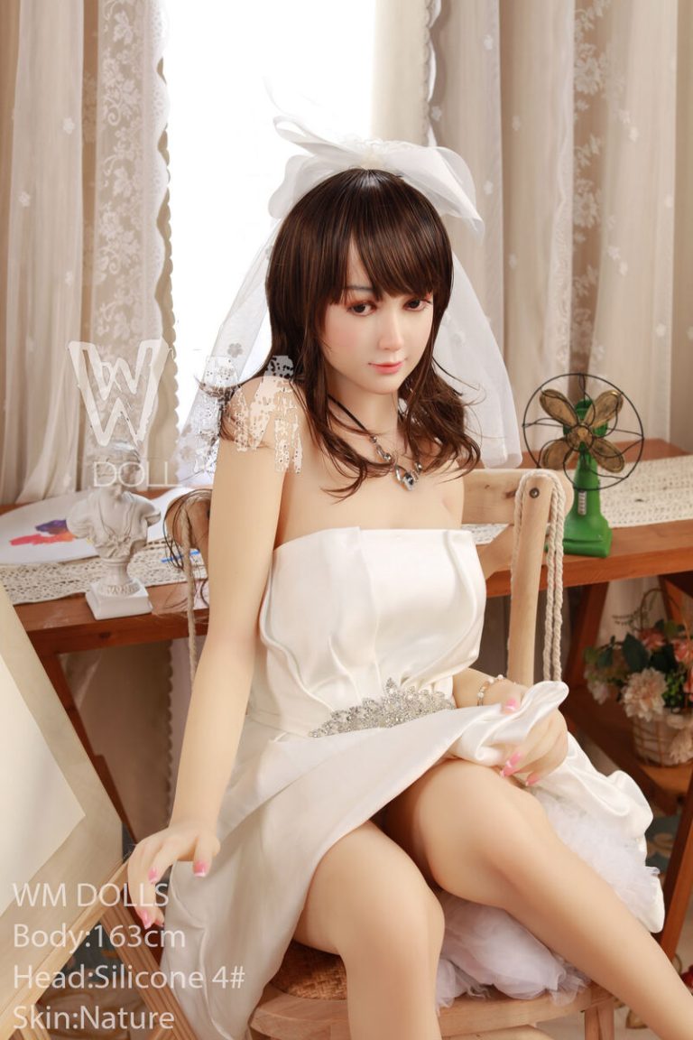 WMDOLL #4 光 163cm セクシーリアル シリコンヘッド＋TPEボディ ラブドール良乳-6